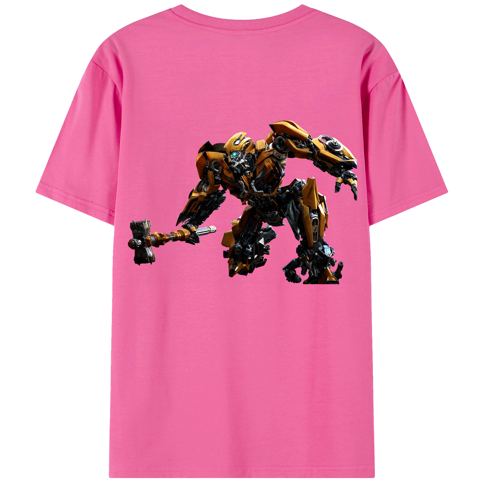 （画像用） Transformers トランスフォーマー レディース半袖Tシャツ(バックプリント)